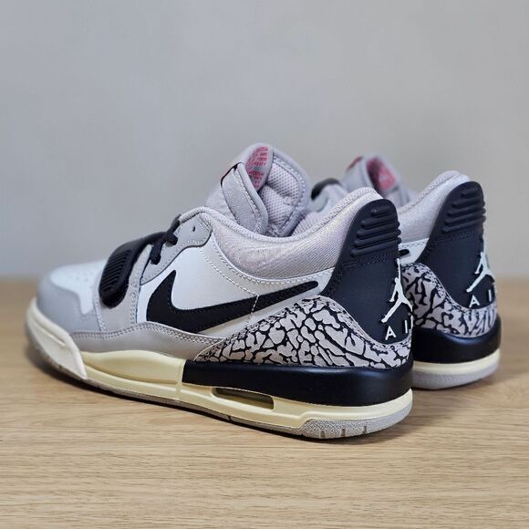 Nike Air Jordan Legacy 312 Low Grey Cement Women's 6.5 Black White CD9054-101 SE - Picture 12 of 16